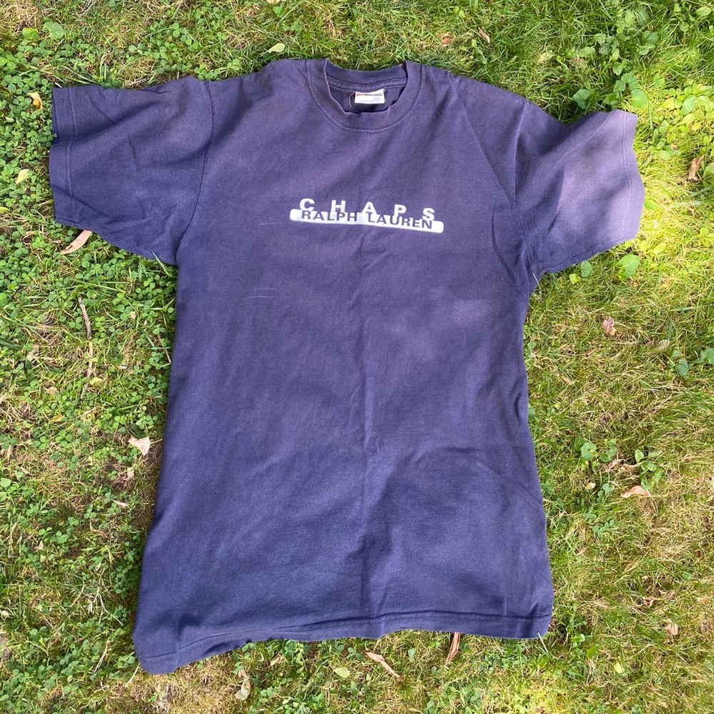 Vintage chaps Ralph Lauren tee